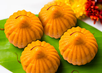 Orange Modak