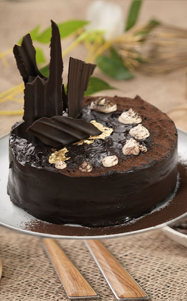 Eggless Chocolate Truffle Cake